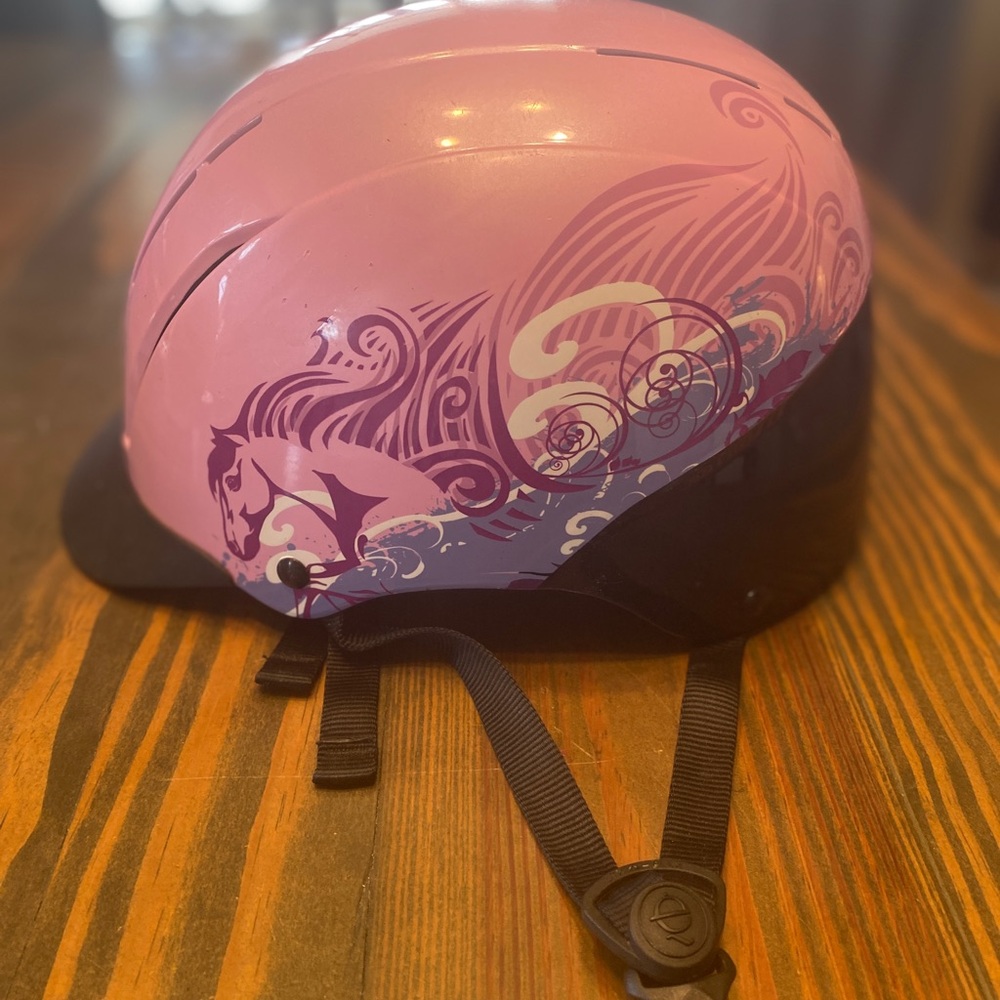 Troxel Pink Horse Riding Helmet